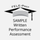 sample written performance assessment